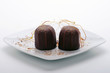 marshmallow ricoperti di cacao magro e caramello
