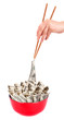 Concept image of food money