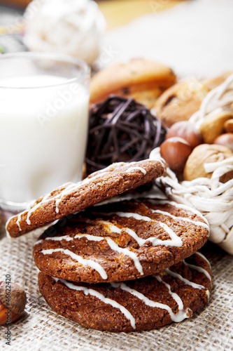 Photo: Yummy chocolate cookies Yummy chocolate cookies