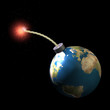 Globus Lunte Bombe