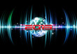 2013 party time - New Year's disco and event flyer template