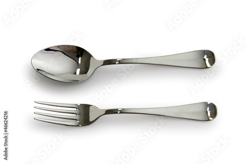 Photo: Fork and spoon Fork and spoon