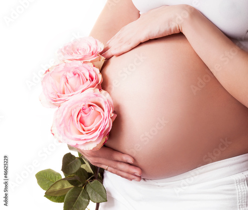 Photo: pregnant woman pregnant woman