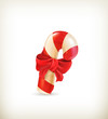 Christmas candy with bow