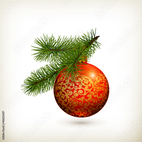 Vector: Christmas ball Christmas ball