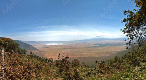 Photo: Panorama of Ngorongoro Crater Panorama of Ngorongoro Crater