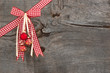 Holz - als weihnachtliche Kulisse