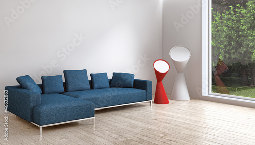 Illustration: Living room Living room