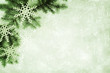 Green christmas background