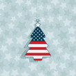 usa christmas decoration