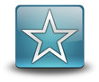 Light Blue 3D Effect Icon "Five-Pointed Star (Outlines)"