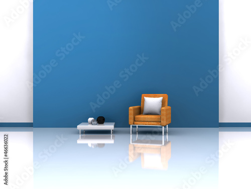 Illustration: Living room Living room