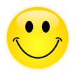 glossy smiley, vector