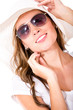 Summer woman portrait
