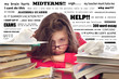 Photo: Stressed Teenage Student Stressed Teenage Student