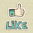 I Like thumb up icon