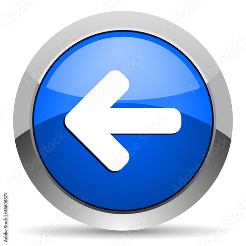 Illustration: arrow left icon arrow left icon