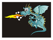 Illustration: Fire Spitting Dragon Fire Spitting Dragon