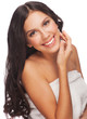 Young beautiful healthy woman