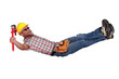 Laborer wearing sunglasses