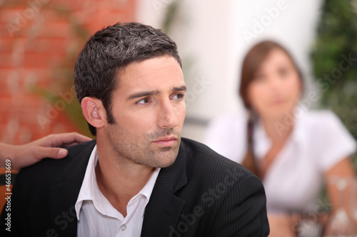 Photo: Worried man Worried man