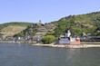 canvas print picture - Burg Pfalzgrafenstein bei Kaub