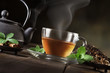 tazza di thè caldo