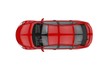 Red Car Top View 2