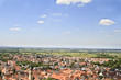Blick von der Strahlenburg in Richtung Schriesheim