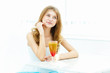 Young woman in cafe