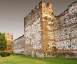 Byzantine era fortification at Thessaloniki city in Greece