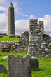 Devenish Island Monastic Site, Co.Fermanagh, Northern Ireland.