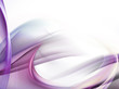 Elegant pink fractal waves