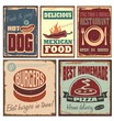 Vintage style tin signs and retro posters Vintage style tin signs and retro posters