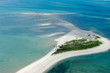 Foto: Aerial view of small tropical island Aerial view of small tropical island