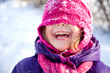 Little girl in Winter