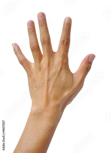 Photo: Man hand sign Man hand sign