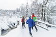 Photo: Joggen im Winter Joggen im Winter