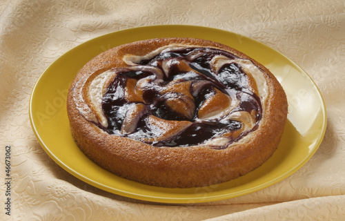 Photo: Cake with bilberries Cake with bilberries