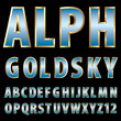 fat gold letters
