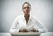 Black Office Worker