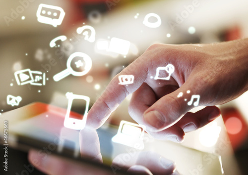 Photo: social media concept social media concept