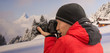 Fotograf bei der Arbeit