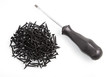 Screws and screwdriver