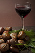 Autumn chestnuts
