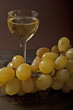 white grape and wine