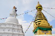 stupa and golden temple, nepal