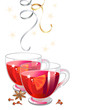Mulled wine and streamers