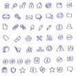 Vector: Vector Web icon doodles Vector Web icon doodles