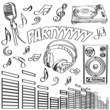 Sketched deejay symbols